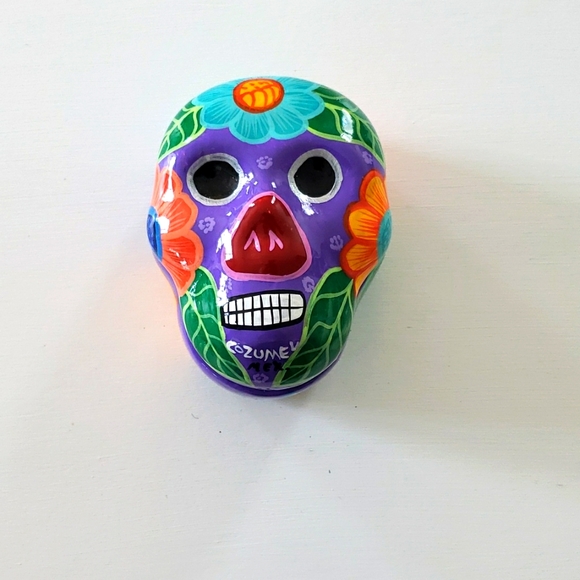 Other - Mexican decor Skull Jewelry box